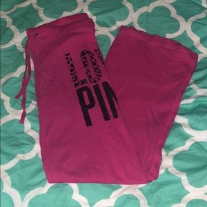 PINK pajama pants